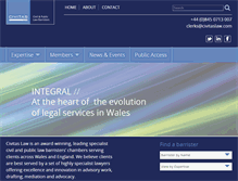 Tablet Screenshot of civitaslaw.com